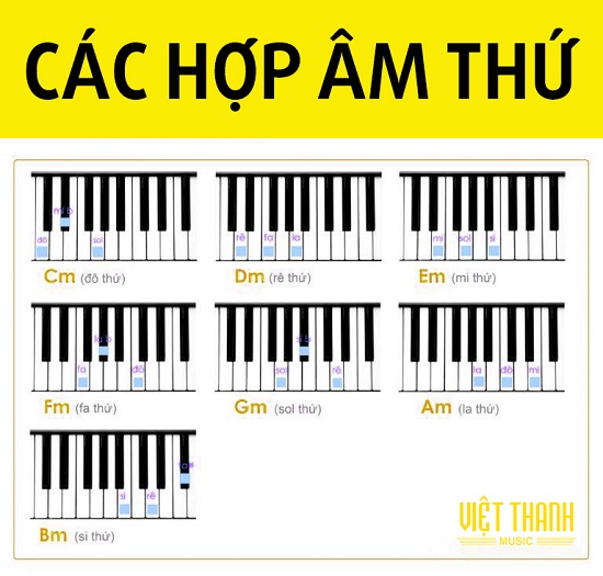 cac hop am thu piano
