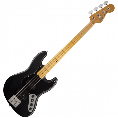 Fender Modern Player Jazz Bass® Satin, Maple Fingerboard, Black