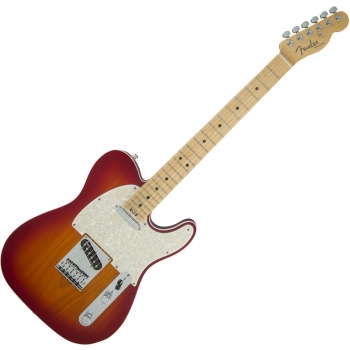 American Elite Telecaster, Maple Fingerboard, Aged Cherry Burst