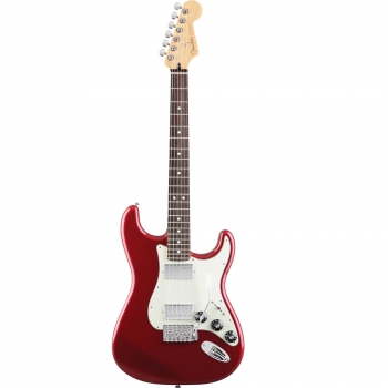 Blacktop ™ Stratocaster® HH Rosewood Guitar, candy Apple Red