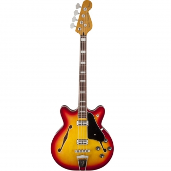 Fender Coronado Bass, Rosewood Fingerboard, Aged Cherry Burst