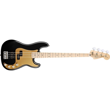 Fender Deluxe Active P Bass® Special, Maple Fingerboard, Black