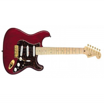 Fender Deluxe Player's Strat - Crimson Red Transparent