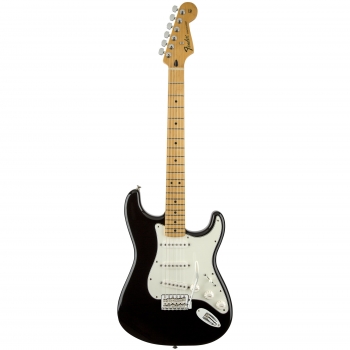 Fender Standard Stratocaster®, Maple Fingerboard, Black, No Bag